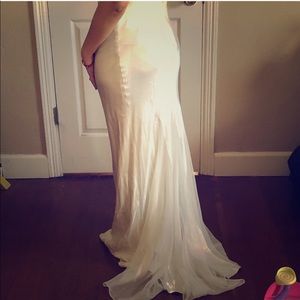 Mermaid silk Nikki Livas dress